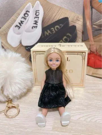 바비 마텔사 정품 스트랩 참 백참 키링 한국