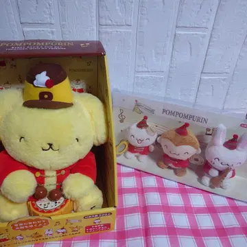 폼폼푸딩 25주년 벌스데이 봉제 인형 세트
