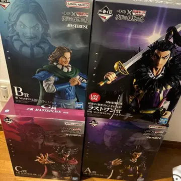 킹덤 제일복권 차세대의 걸물들 피규어 세트 라스트 원 ABC