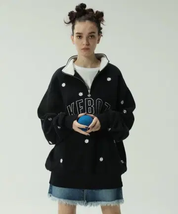 [ 선착순 ] 보즈 닉기어 콜라보 하프 지퍼