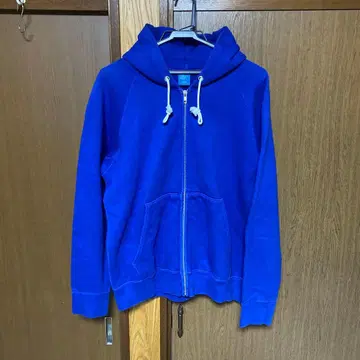 Good On 풀 집업 후드티 L 사이즈 블루