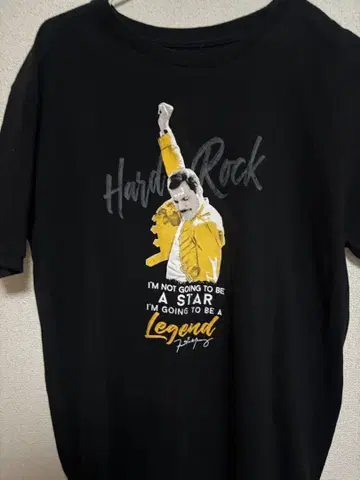 하드 록 카페 프레디 머큐리 오사카 M QUEEN 티셔츠