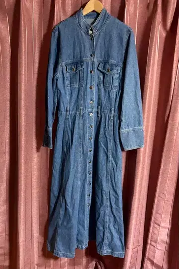 [ 빈티지 ] BLUES by J. ARCARO 데님 롱 원피스