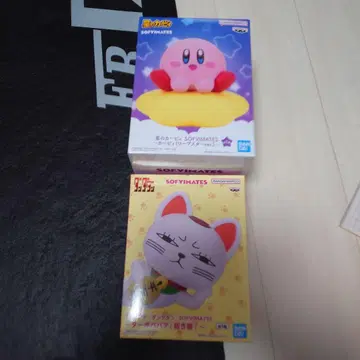 SOFYMATES 커비와 고양이 피규어 세트