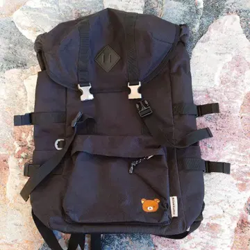 리락쿠마 백팩 블랙