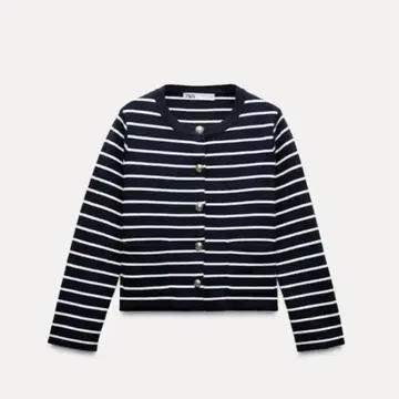 ZARA 스트라이프 니트 가디건