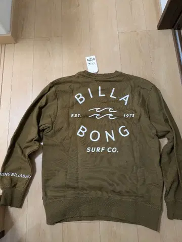 BILLABONG 트레이닝복 L 새상품 브라운