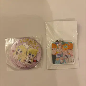 원더풀 오퍼튜니티 원오포 캔뱃지 아크릴 키링 2개 세트