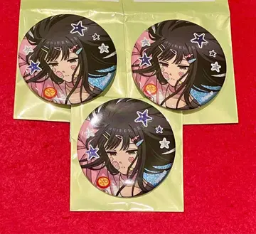 사카모토 데이즈 데코라 대불 캔뱃지 3개