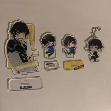 블루 록 호시나 메구루 아크릴 스탠드 키링 세트