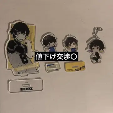 블루 록 호시나 메구루 아크릴 스탠드 키링 세트