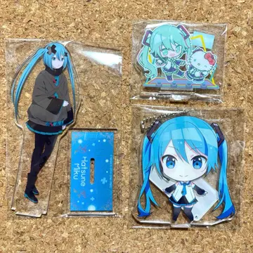 프로세카 하츠네 미쿠 아크릴 스탠드 3점 극장판 산리오