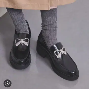 리본 비쥬 로퍼 23cm