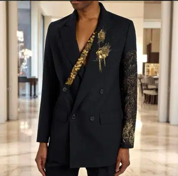 25SS DRIES VAN NOTEN Embellished 블레이저