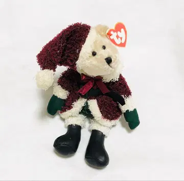 ty 아틱 트레져 산타 테디 곰 테디베어 비니 베이비