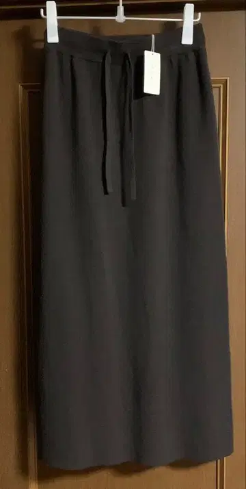 카구레 이번 시즌 코튼 캐시미어 니트 스커트 브라운 새상품