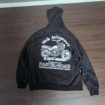 CBX400F 파스텔로드 30th PASTELROAD 후드티