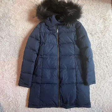 VICKY 비키 리버서블 다운 코트 블랙 x 네이비 1 ( S )