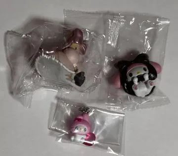 산리오 마이멜로디 마론크림 발레 리본 피규어 메지루시 액세서리