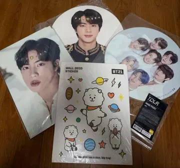 BTS 김석진 부채 보드