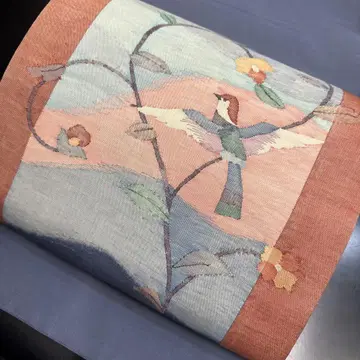 11-86 후쿠로 오비 새상품급 순수 실크 기모노