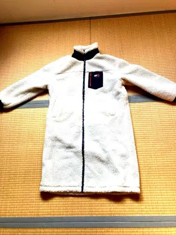 TOMMY JEANS 플리스 리버서블 자켓 M 사이즈 화이트 블루