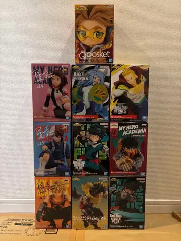 나의 히어로 아카데미아 피규어 묶음 판매 10점