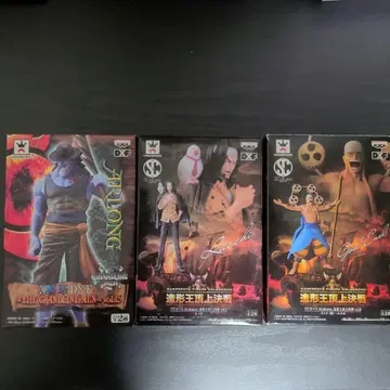 [개봉] 원피스 피규어 세트 아론 루치 에넬