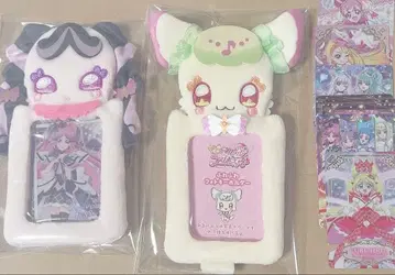 너와 아이돌 프리큐어 프리룬 멜로론 복슬복슬 사진 키링