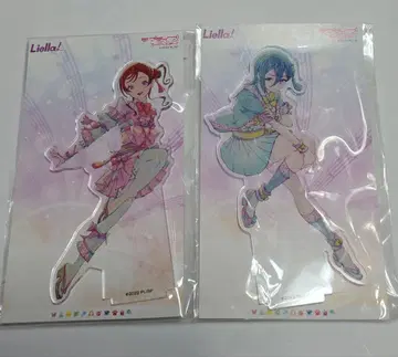 liella 요네메 메이 & 와카나 시키 아크릴 스탠드 세트