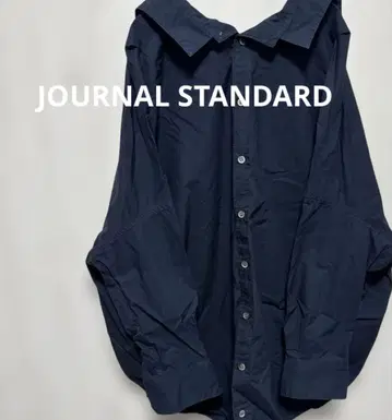 JOURNAL STANDARD 네이비 긴팔 셔츠 앞뒤 2way