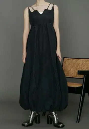 UN3D. 사이드 오픈 벌룬 OP 벌룬 원피스