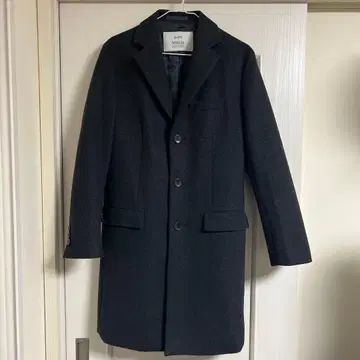 SHIPS NOBILIA 다크 그레이 체스터 코트