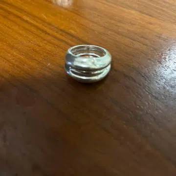 ZARA x NANUSHIKA 실버 이중 반지 S 사이즈