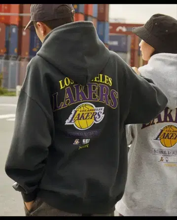 NBA 별주 풀오버 후드티 레이커스