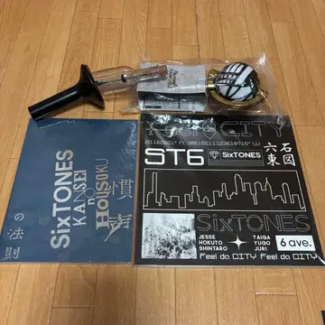 SixTONES 응원봉 팜플렛 묶음 판매