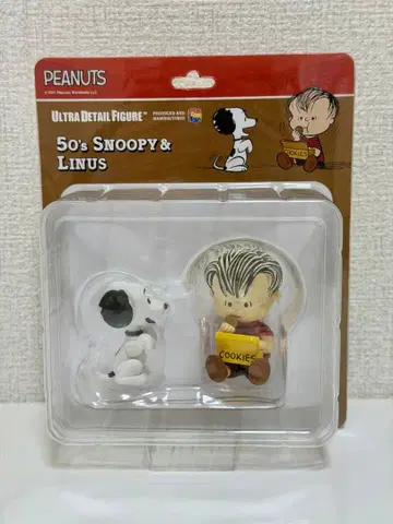 [ 50s 스누피 라이너스 피규어 세트 ]