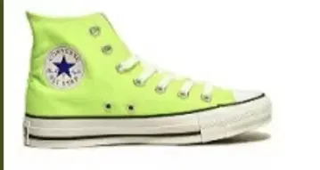 미사용 새상품 컨버스 24cm 라임 그린 박스 있음 택 포함