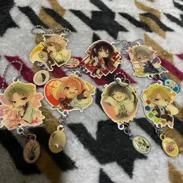 미카구라 학원 조곡 메탈 키링 세트