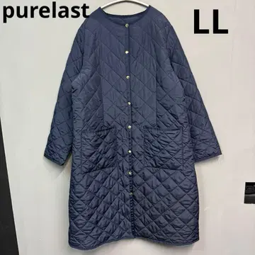 purelast 자켓 코트 아우터 퀼팅 LL 네이비 네이비