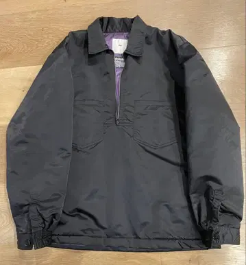 A.D.A.N thinq 하프 지퍼 블루종 밀리터리 자켓