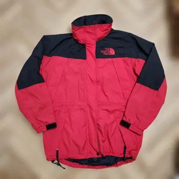 THE NORTH FACE 나일론 자켓 빨간색 레드 여성용 L 사이즈