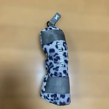 BRIEFING 레오파드 무늬 유틸리티용 골프헤드커버