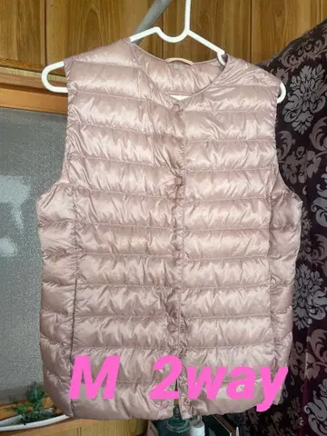 UNIQLO ULTRA LIGHT DOWN 베스트 M 2way