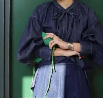 machatt 마차트 데님 블라우스 셔츠