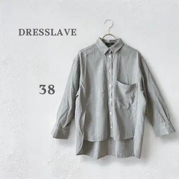 드레스레이브 포켓 부착 셔츠 디자인 울 혼방 가을/겨울 피쉬 테일