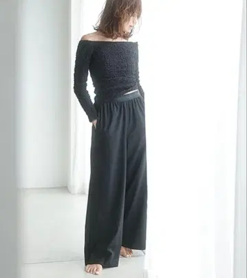 FORME mother_inc 와이드 팬츠 블랙 0 사이즈