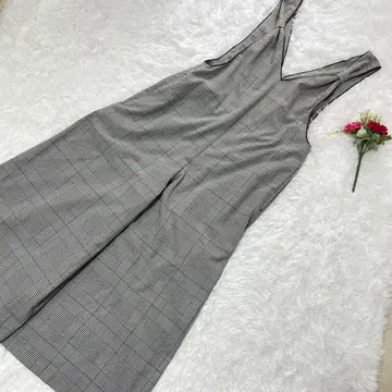 [ F ] 글렌체크 패턴 살로펫 하프 지퍼 워셔블