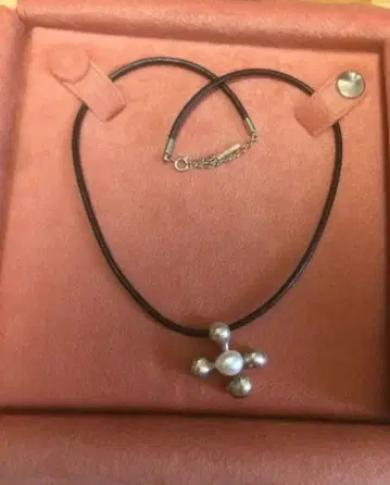 펄리타 미키모토 진주 초커