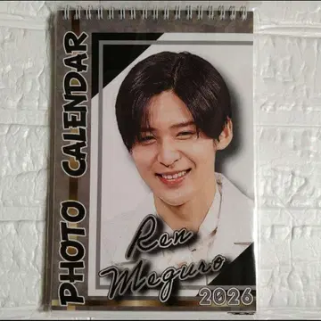 메구로 렌 SnowMan 2026년 탁상 달력